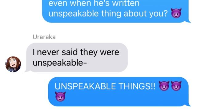 Class 1A READ'S DEKU'S NOTEBOOK?? ? BNHA Texts - MHA Chat смотреть онлайн