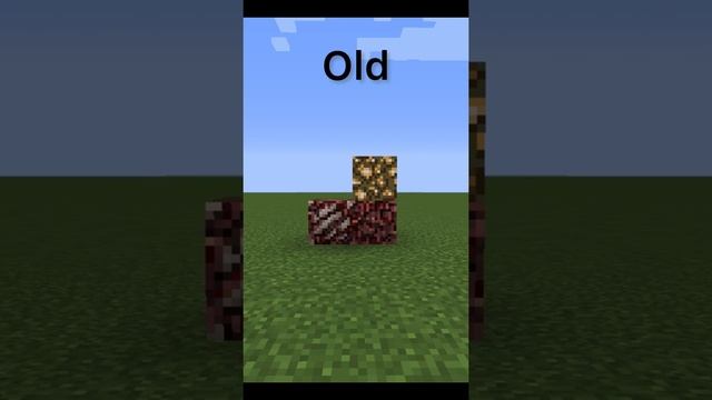 New Textures vs Old Textures | Minecraft #Shorts смотреть онлайн