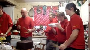 The BC's (and Jazz B) do samba reggae...kitchen style