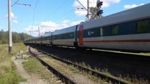 Скоростной поезд Стриж Самара-Санкт Питербург