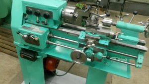 Реставрация советского школьного токарного станка.