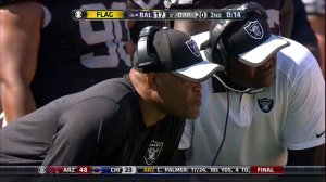 Raiders vs Ravens (2 неделя 2015)
