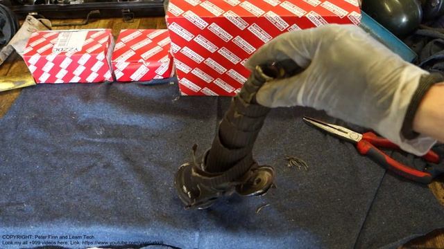 How to disassemble fuel filter Toyota Corolla. Years 1990 to 2002 смотреть онлайн