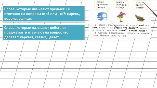 Страница 22 Упражнение 7 «Слово» - Русский язык 1 класс (Канакина, Горецкий)