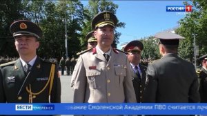 В Смоленске состоялся выпускной курсантов Военной академии ПВО
