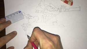 Как нарисовать ЛЕВИАФАНА из - Мультики про танки #левиафан #морок #ратте