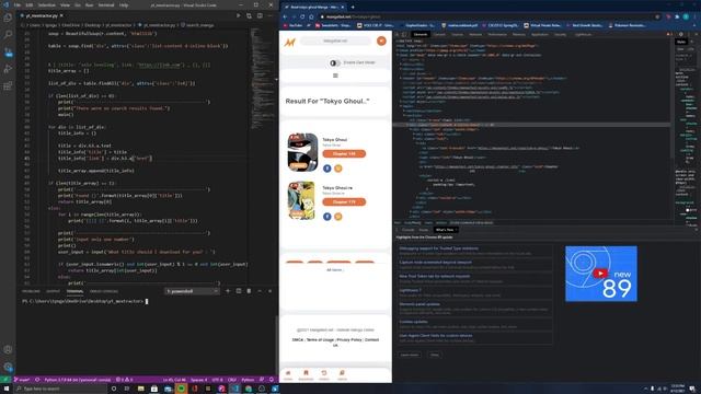 Let's Code: Manga Extractor | Python Coding Tutorial | Part 2.5 - MangaFast New Website