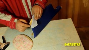 Как перетянуть кожзаменителем ( подиумы, полки и т.д. ) doRABOTKA