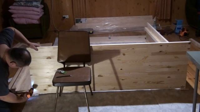 Двуспальная кровать на дачу 180х200