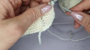 Вязанные пинетки спицами. Подробный МК для начинающих.