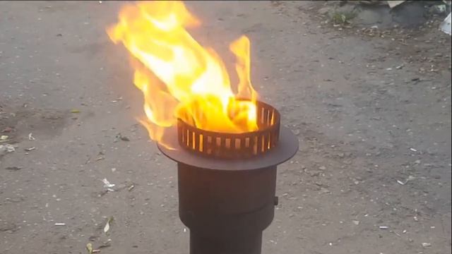 Горелка   вечный огонь - природный газ смотреть онлайн