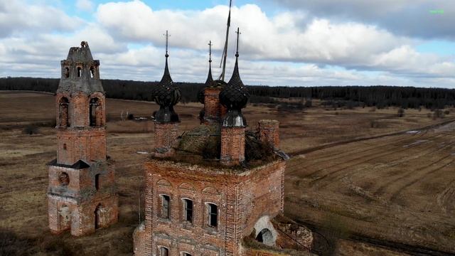Заброшенная ☦ церковь Илии Пророка в урочище Усово / Путешествие на Фэтбайке / Fatbike