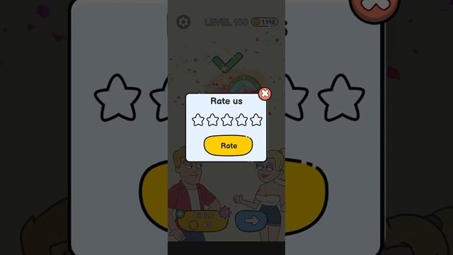 Draw Love Story Level 150 | #shorts #drawlovestory #gamepuzzle #android #ios #gameplay #ngeshortdul