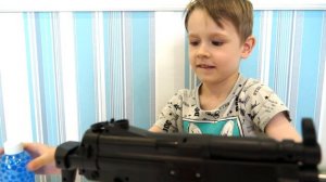 Игрушечное оружие с шариками орбиз