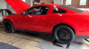 2011 Mustang 18 Manifold Dyno Test (Dyno Broke This Week) COYOTE SIMPLE BOLT ON PART TEST