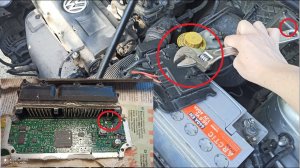 Замкнул аккумулятор + мозги на поло седан (Щёлкает реле бензонасоса) Сжёг мозги! Я ДЕБИЛЫЧ;)