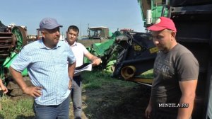В Мензелинском районе начались зерноуборочные работы
