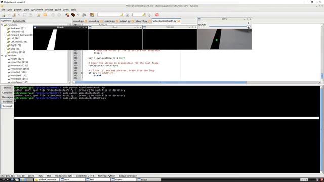 RaspberryPi Line Follower with OpenCV