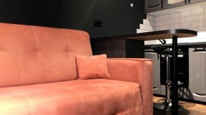 Лофт апартаменты 17 кв. м. Дизайн интерьера. Обзор лофта