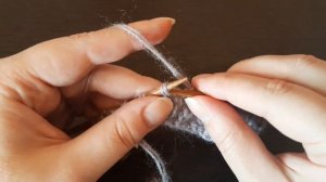 Узор спицами "Ажурный зигзаг".