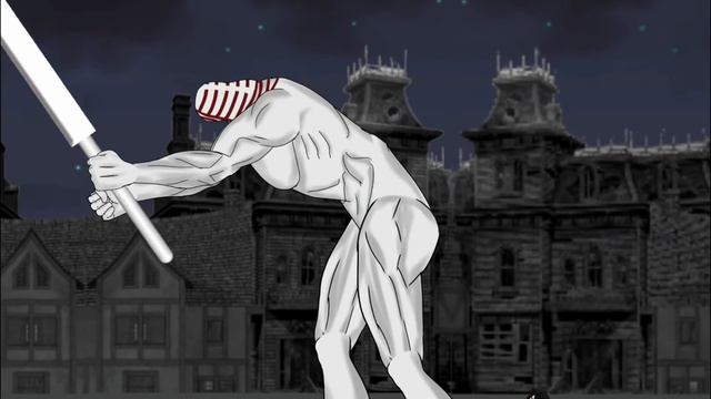 Микаса Аккерман, Фалько против Титана Боевого Молота, Титана-Зверя Зика. Анимация атаки титанов смотреть онлайн