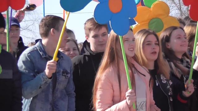 Первомай в г.Соликамске (Боровск), Пермский край - 2018 (1 ч.) смотреть онлайн