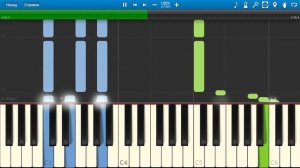 Света - Птица (на пианино Synthesia cover)
