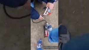 ПневмоХлоПушка для заброса рыболовных снастей и прикормки