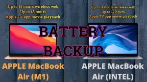 APPLE MACBOOK AIR (M1) VS APPLE MACBOOK AIR (INTEL) | BIG UPGRAGE