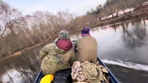 Казанка м и Yamaha 40. Летим по реке Щегра.