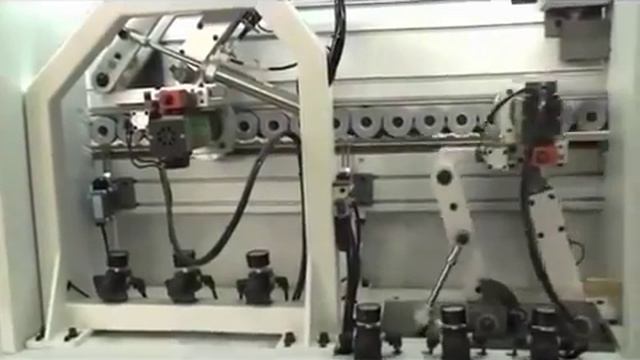 Узел контурной фрезеровки (раундов) на кромкооблицовочном станке KDT