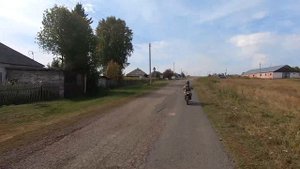Село Междугорное (Крапивинкий район). Кузбасс. МотоЭкскурс
