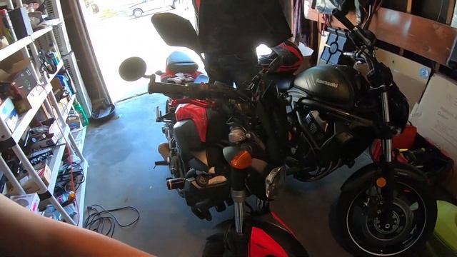 Моя Экипировка На Мотоцикл. Обкатываем Kawasaki Vulcan S. смотреть онлайн