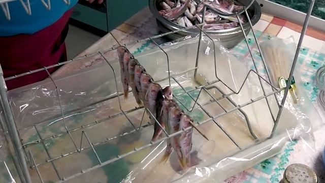 Барабулька вяленая. Деликатес Чёрного моря. смотреть онлайн