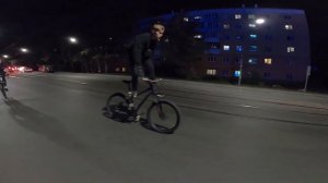 Стант по городу на МТБ, байкчек велосипеда norco storm 6.2, езда на заднем, мини интервью