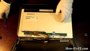 HP ProBook 4540s screen replacement, замена матрицы ноутбука