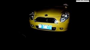 Лифан Смайли (Lifan Smily 320) свет фар ночью