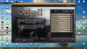 Как установить мод The Elder Kings для Crusader Kings 2 на русском