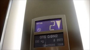 2008 Otis Gen2 MRL traction elevator @ Hotel Mirta****, Izola, Slovenia