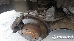 Рено Меган 3. Приехал менять задние колодки а там....