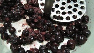 Джем из терна шоколадный