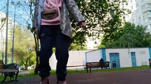 Перекидной прыжок на роликах квадах #квады #ролики #фигурноекатание