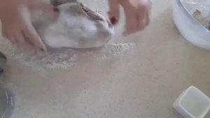 Ржаной хлеб без дрожжей на кефире.