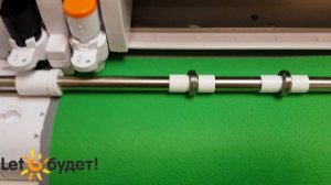 Резка фетра на режущем плоттере Silhouette Cameo 4 крафт ножом 3 мм на керриере с сильным клеем