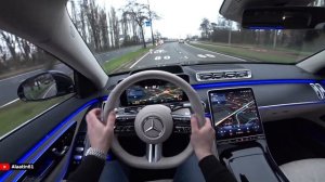 The New Mercedes S Class S500 2024 Test Drive