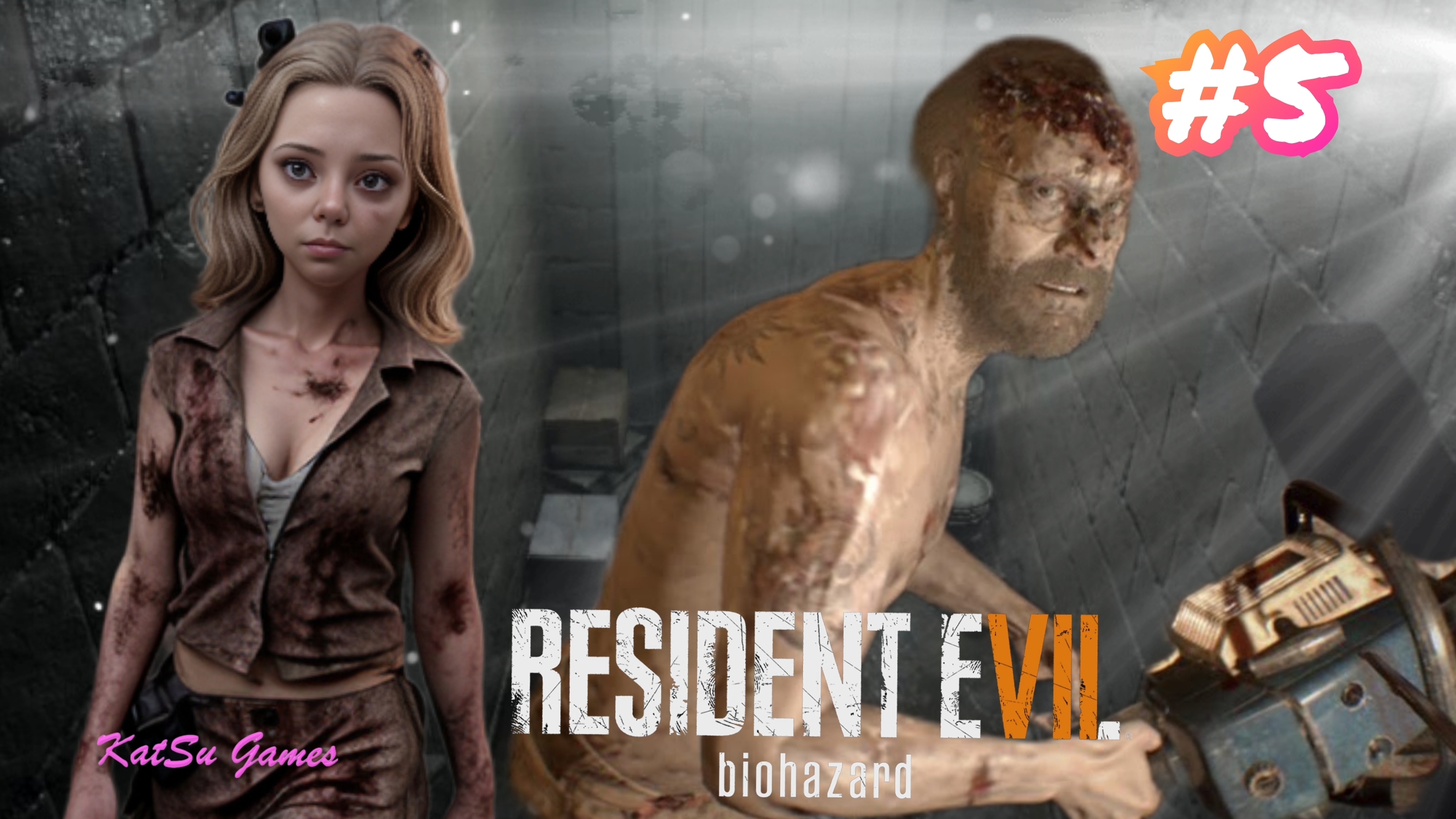 ДЖЕК МЕНЯ ПЫТАЕТСЯ УБИТЬ⇒ RESIDENT EVIL 7 BIOHAZARD #5