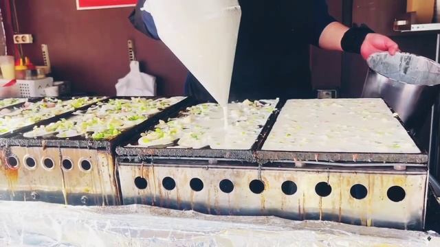 Сумасшедшая еда в Японии! Японская уличная еда. Как повара в Японии готовят, Быстрая готовка Японца