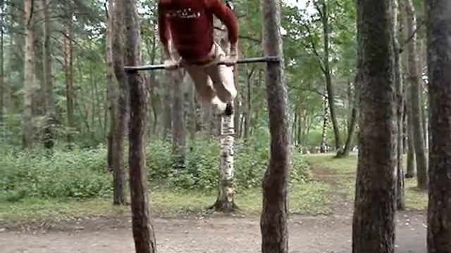 Турник перевороты смотреть онлайн