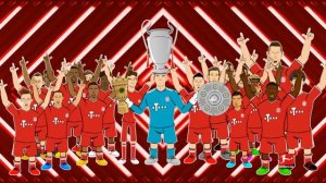 FC Bayern München Treble Song • Champions of Europe - Powered by 442oons