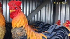 Петух. Купить петуха из бетона.